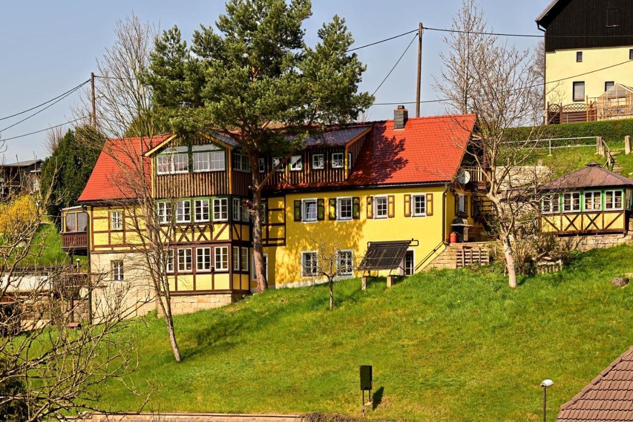 Loft Am Malerweg Daire Reinhardtsdorf-Schona Dış mekan fotoğraf